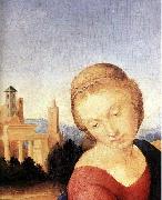 RAFFAELLO Sanzio Madonna and Child with the Infant St John oil painting artist